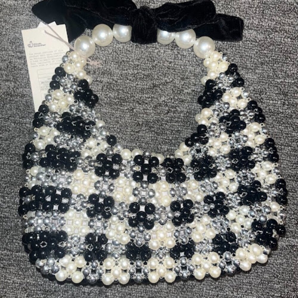 Pearl Clutch Purse